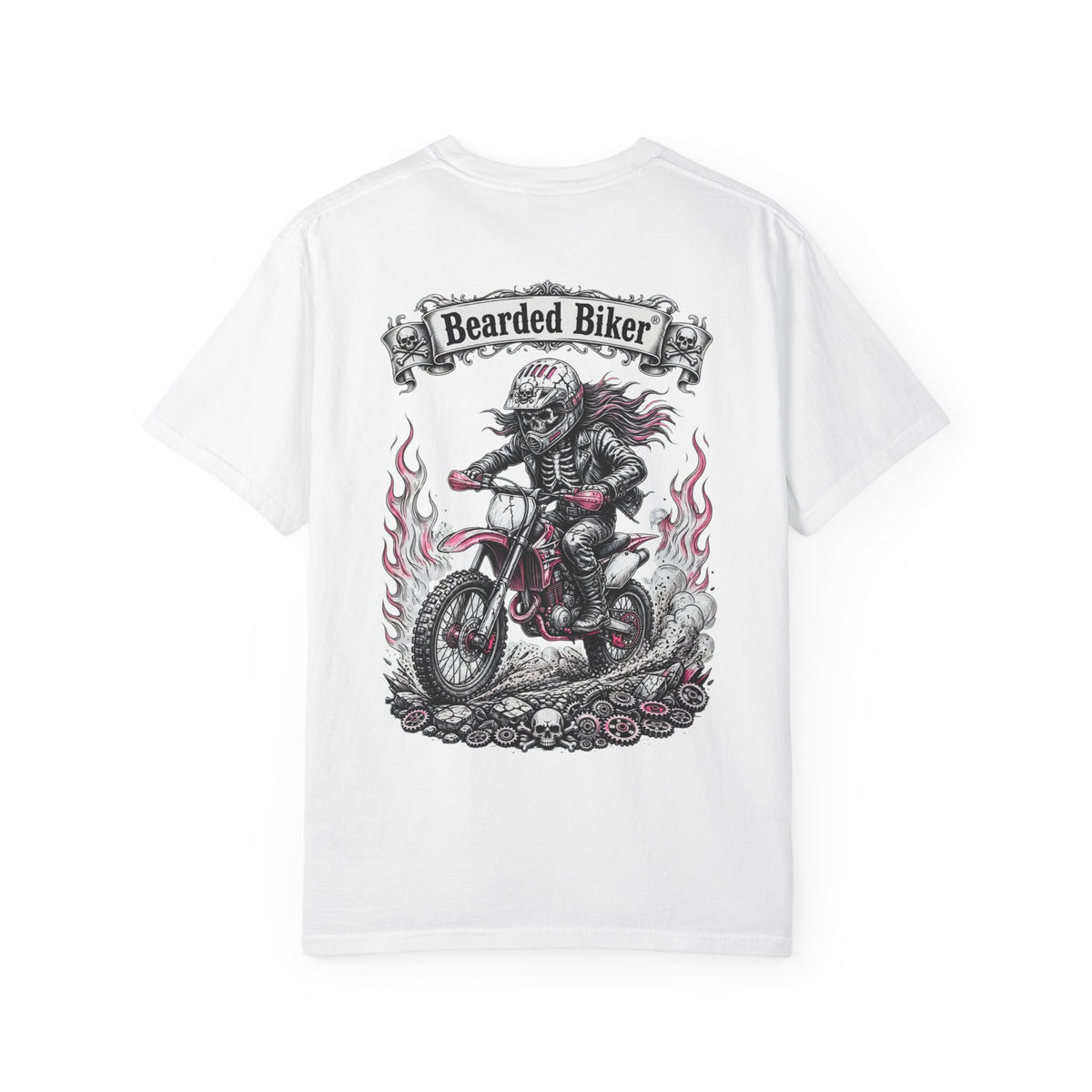 Bearded Biker Motorcycle T-Shirt