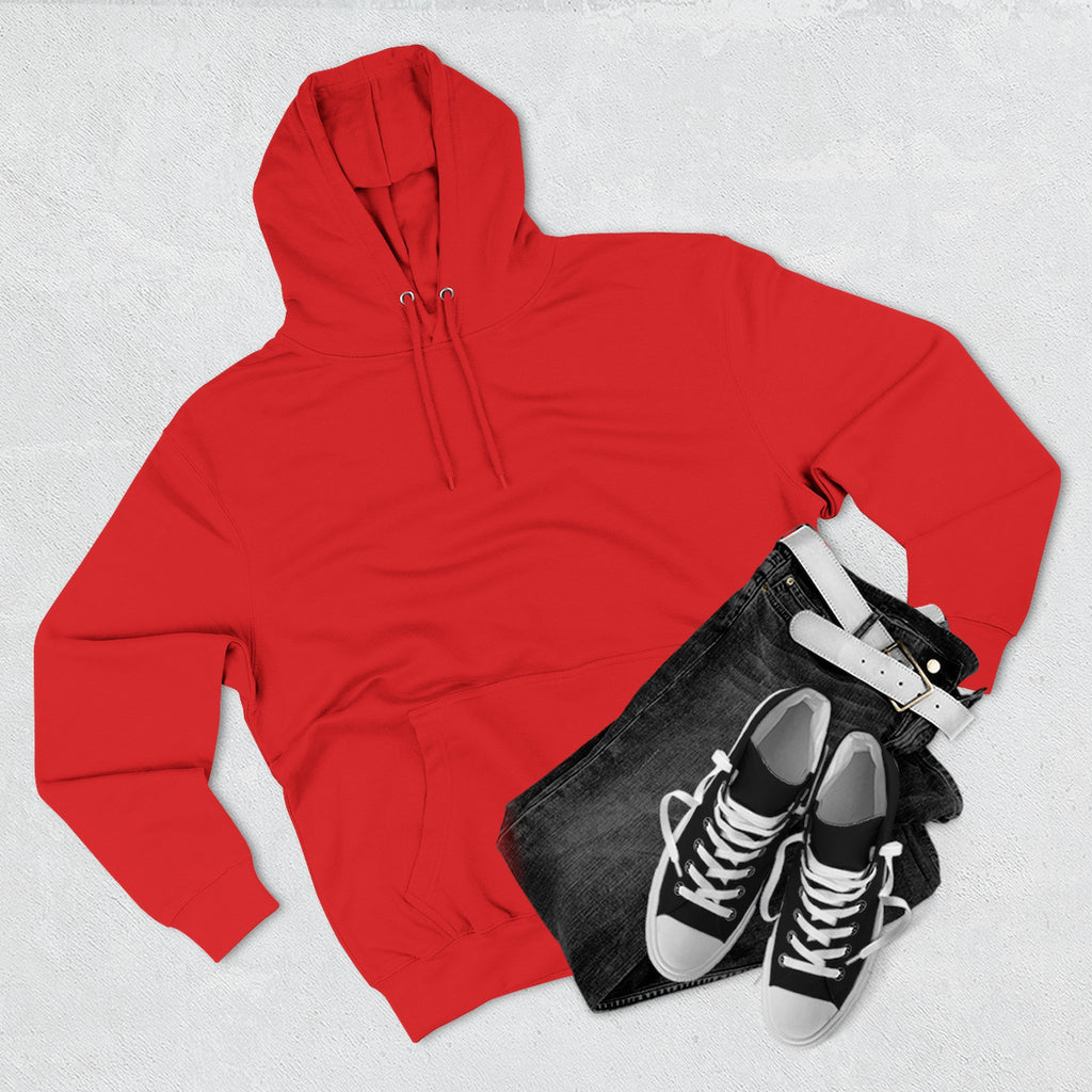 Bearded Biker Hoodie — Skull & Cap Motorcycle Pullover