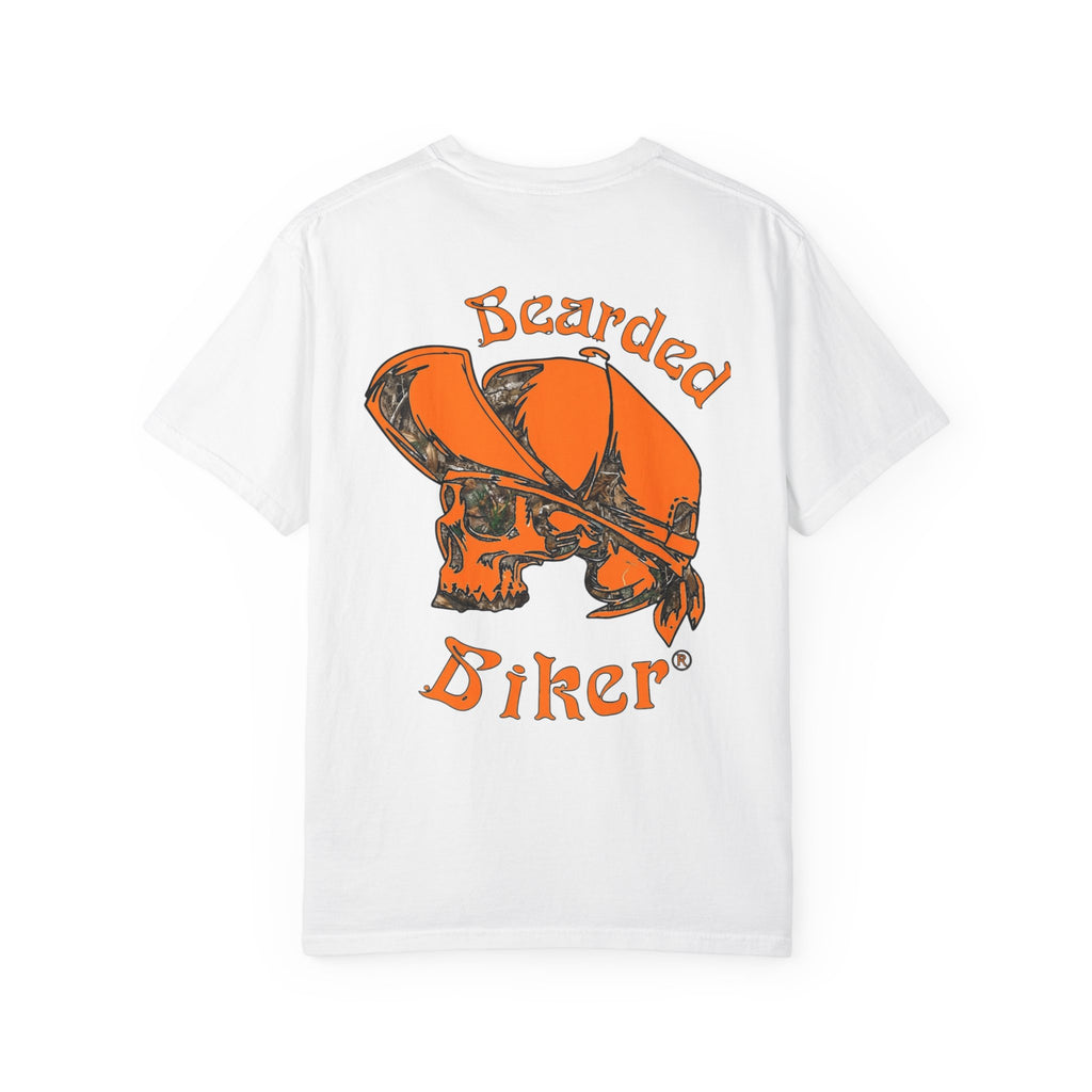 Bearded Biker Skull T-Shirt