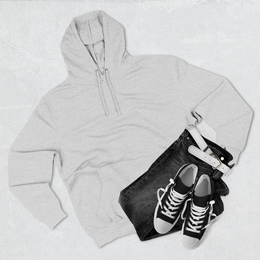 Bearded Biker Hoodie — Skull & Cap Motorcycle Pullover