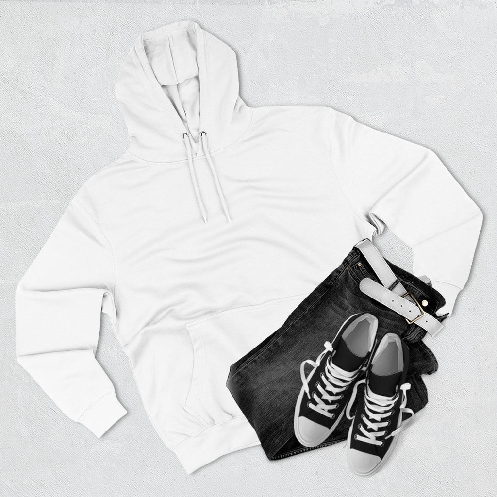 Bearded Biker Hoodie — Skull & Cap Motorcycle Pullover