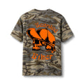 Camo Tee — 'Bearded Biker' Skull Graphic Shirt