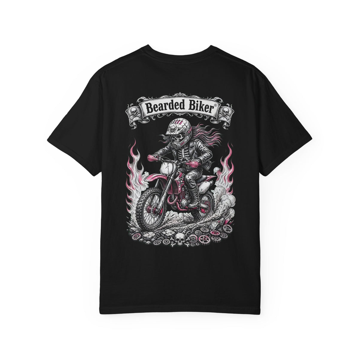 Bearded Biker Motorcycle T-Shirt