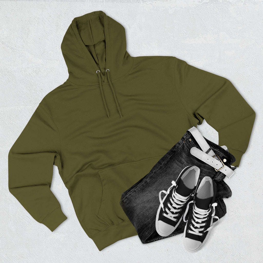 Copy of Copy of Biker Hoodie — American Flag Skull & Bandana "Bearded Biker" Graphic